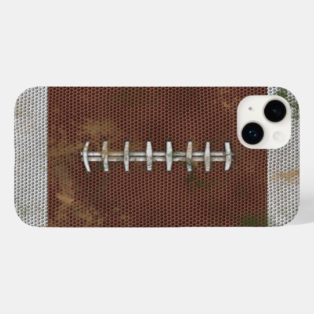 Funda De Case-Mate Para iPhone Fútbol Sucio (Reverso  (Hotizontal))
