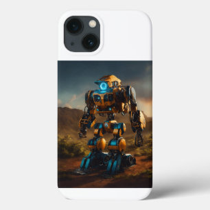 Funda Para iPhone 13 "Futura Forja: El mundo de las máquinas"