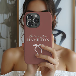 Funda Para iPhone 14 Pro Max De Case-Mate Future Mrs   Escritura elegante personalizada para