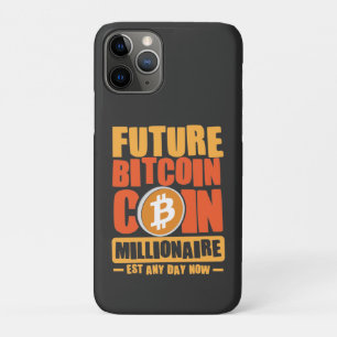 Funda Para iPhone 11 Pro Futuro BITCOIN Coin Millionaire, Eid en cualquier