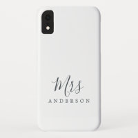 Futuro Sra. Black White Moda Script Bride