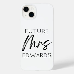Funda Para iPhone 14 Plus De Case-Mate Futuro Sra. Personalizado Apellido Novia A Ser Fia