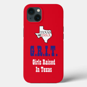 Funda Para iPhone 13 "G.R.I.T. - Chicas Criados En Texas"