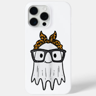 Funda Para iPhone 15 Pro Max Gafas de fantasma de Halloween