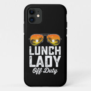 Funda Para iPhone 11 Gafas de sol de la señora del almuerzo fuera de se