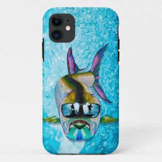 Funda Para iPhone 11 Gafas de sol de Travis Tarpon en iPhone Funda-Mate