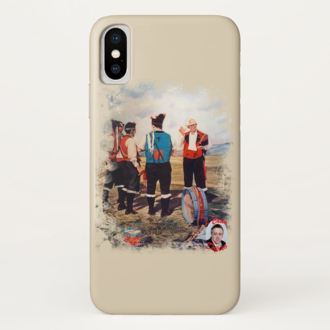 Funda De Case-Mate Para iPhone Gaiteros/Gaiteiros/Pipers (Reverso)