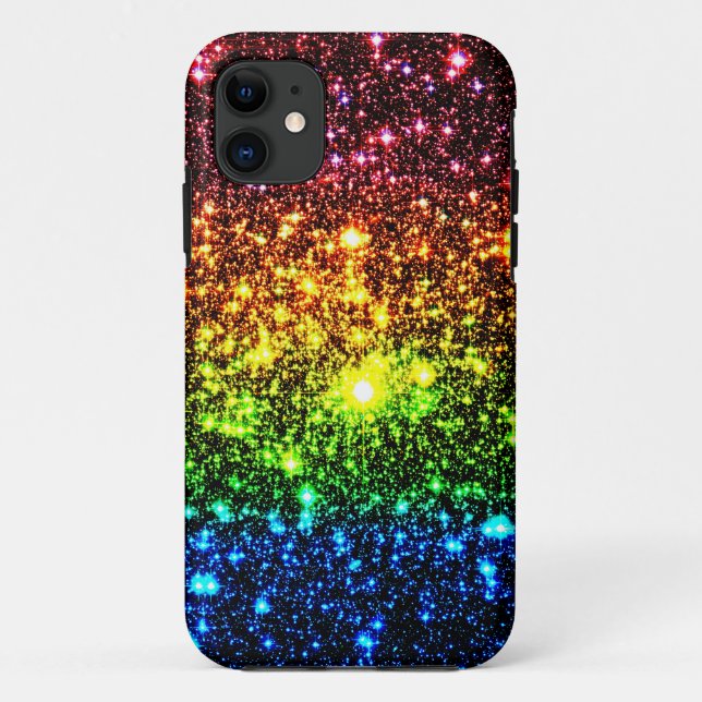 Funda De Case-Mate Para iPhone Galaxia arco iris (Reverso)
