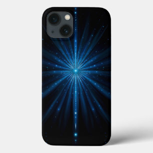 Funda Para iPhone 13 Galaxia Azul Continuum Estrella Cósmica Nacimiento