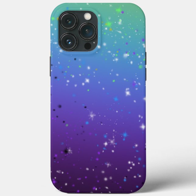 Funda De Case-Mate Para iPhone Galaxia colorida (Reverso )