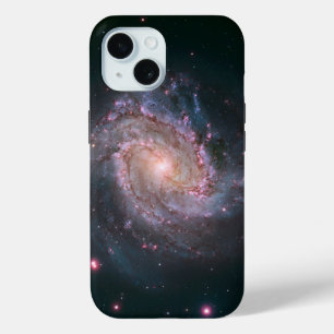 Funda Para iPhone 15 Galaxia con espiral obstruida Messier 83.2