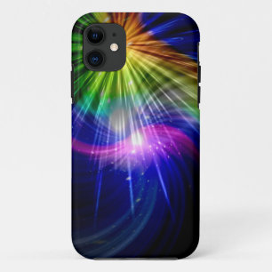 Funda Para iPhone 11 Galaxia con luz de estrella