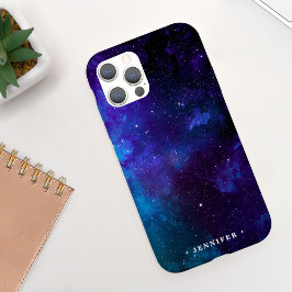 Funda Para iPhone XR Galaxia de espacio profundo de Guay con nombre