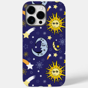 Funda Para iPhone 14 Pro Max De Case-Mate Galaxia de estrellas de luna de sol celestial Espa