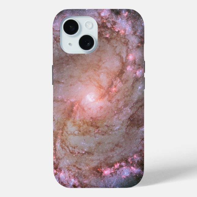 Funda De Case-Mate Para iPhone Galaxia Espiral Barrada Messier 83. (Reverso )