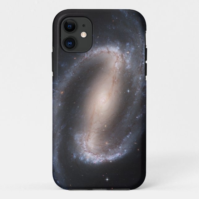 Funda De Case-Mate Para iPhone Galaxia espiral con barras (Reverso)