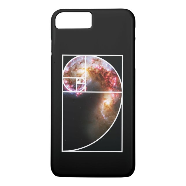 Funda De Case-Mate Para iPhone Galaxia espiral de Fibonacci (Reverso)