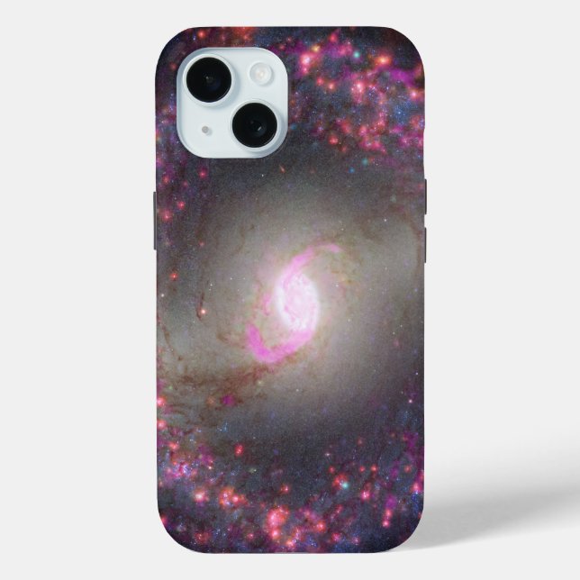 Funda De Case-Mate Para iPhone Galaxia Espiral Ngc 3351. (Reverso )