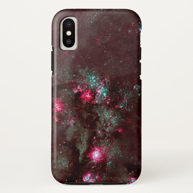 Funda De Case-Mate Para iPhone Galaxia estilo lechoso cosmos Noche Stary (Reverso)