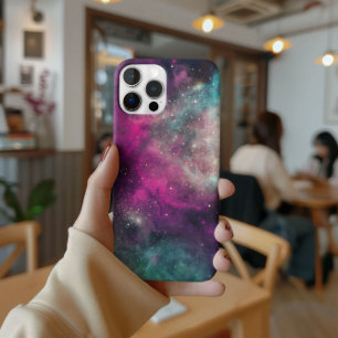 Funda Para iPhone 15 Pro Max Galaxia Estrellas Espacio Ultraterrestre