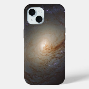 Funda Para iPhone 15 Galaxia Lenticular Barrada Ngc 3368