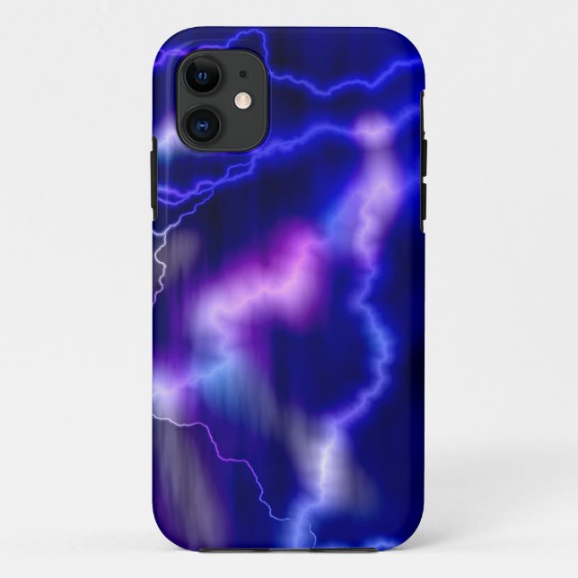 Funda De Case-Mate Para iPhone Galaxia Lightning Purple (Reverso)