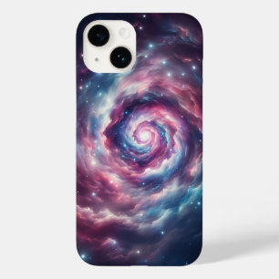 Funda Para iPhone 14 De Case-Mate Galaxia Nebulosa Sueño Cósmico Rosa y Purpúrea Est