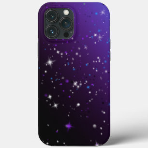 Funda Para iPhone 13 Pro Max Galaxia púrpura