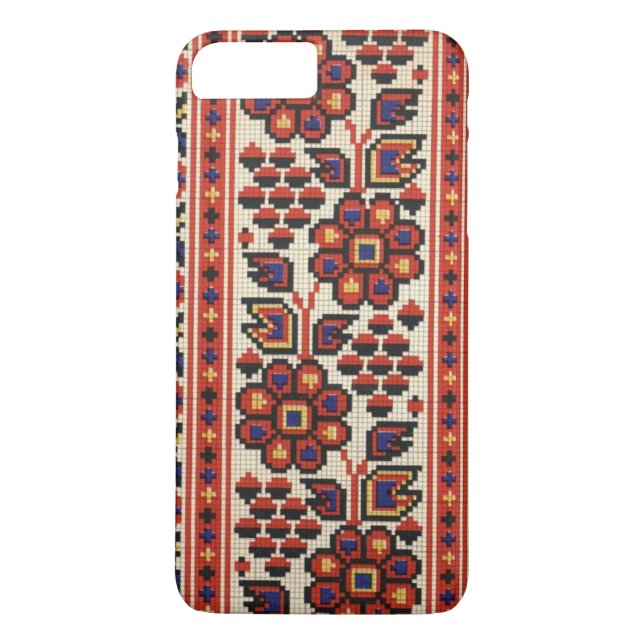 Funda De Case-Mate Para iPhone Galaxia ucraniana del bordado, iPod, caso del (Reverso)