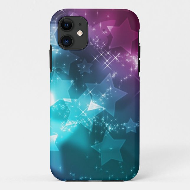 Funda De Case-Mate Para iPhone galaxia y estrellas (Reverso)