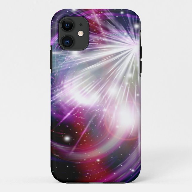 Funda De Case-Mate Para iPhone Galaxias y nebulosas del espacio ultraterrestre (Reverso)
