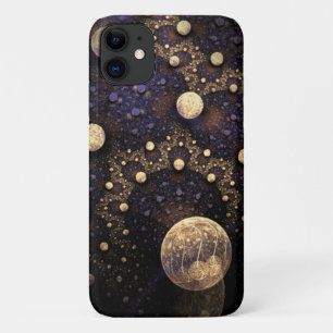 Funda Para iPhone 11 Galaxy Fractal