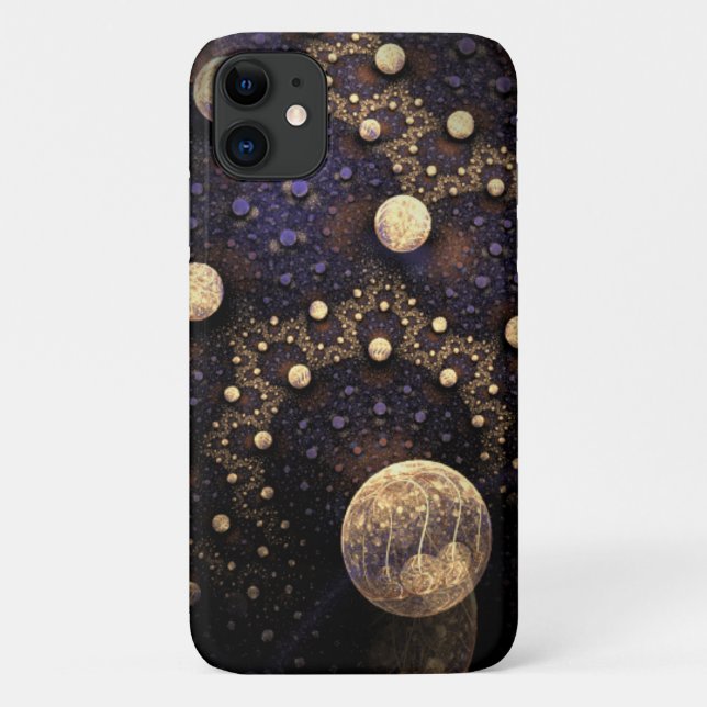 Funda De Case-Mate Para iPhone Galaxy Fractal (Reverso)