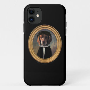 Funda Para iPhone 11 Galesa Springer Spaniel Renaissance Painting Dog