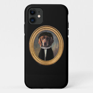 Funda Para iPhone 11 Galesa Springer Spaniel Renaissance Painting Dog