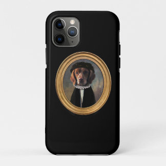 Funda Para iPhone 11 Pro Galesa Springer Spaniel Renaissance Painting Dog