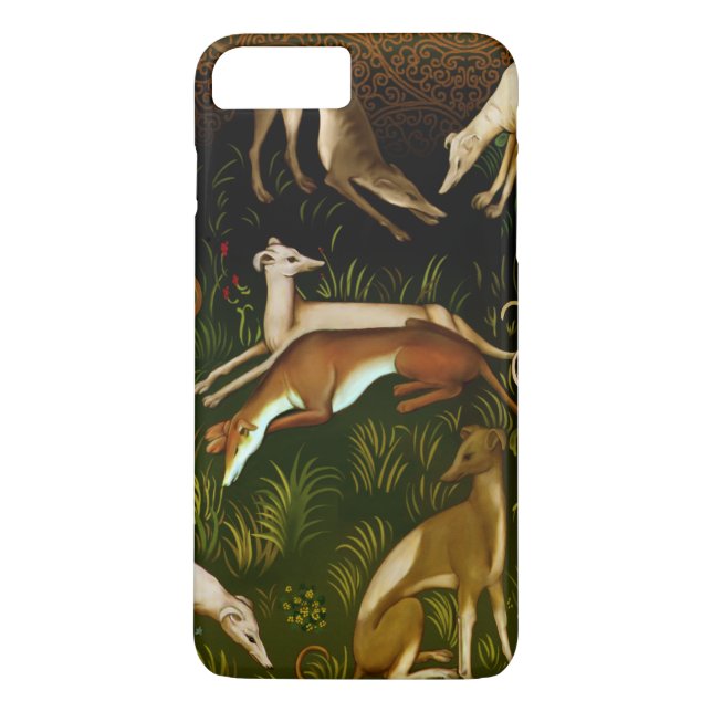 Funda De Case-Mate Para iPhone Galgos (Reverso)