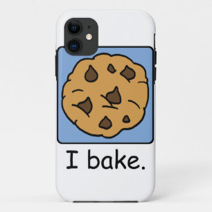 Funda Para iPhone 11 Galleta de microprocesador de chocolate deliciosa
