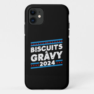 Funda Para iPhone 11 Galletas y Salsa 2024 Elección Presidencial