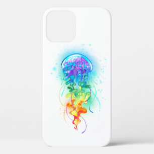 Funda Para iPhone 12 Gallito arcoiris