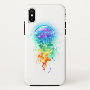 Funda Para iPhone XS Gallito arcoiris