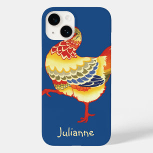 Funda Para iPhone 14 De Case-Mate Gallo de granja vintage colorido