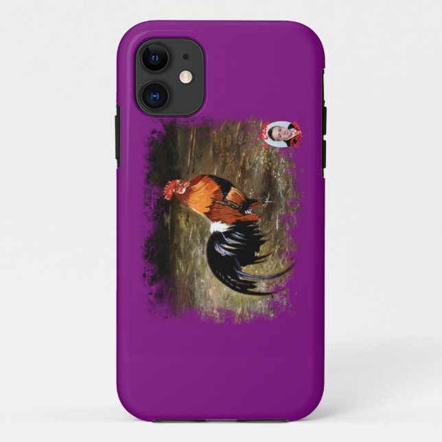 Funda De Case-Mate Para iPhone Gallo/Galo/Rooster (Reverso)