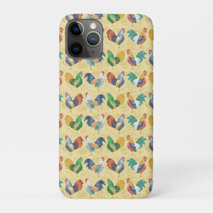 Funda Para iPhone 11 Pro Gallo Retro Campestre