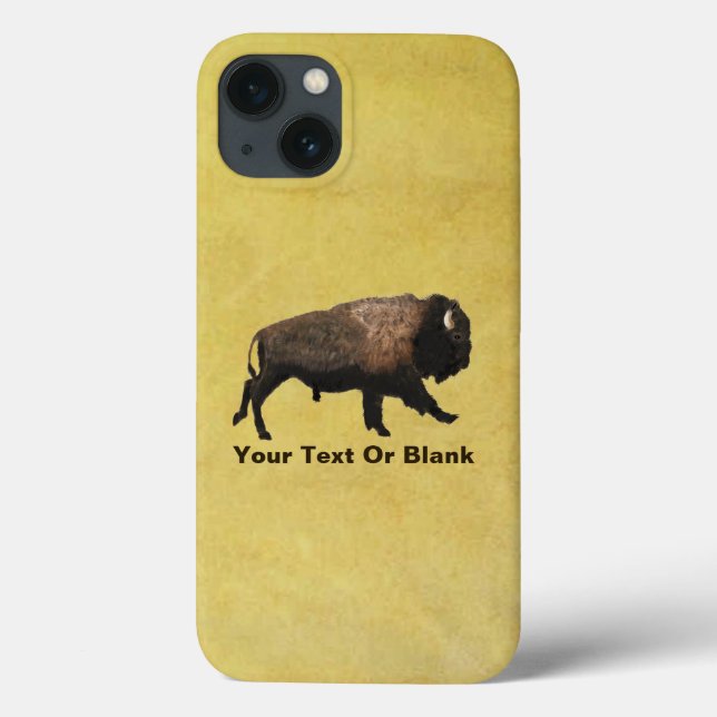 Funda De Case-Mate Para iPhone Galloping Bison (Reverso)