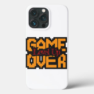 Funda Para iPhone 13 Pro Game Over, Revivir Clásicos Vintage y Subir de Niv