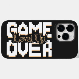 Funda Para iPhone 14 Pro Max De Case-Mate Game Over, Revivir Juegos Vintage y Subir de Nivel