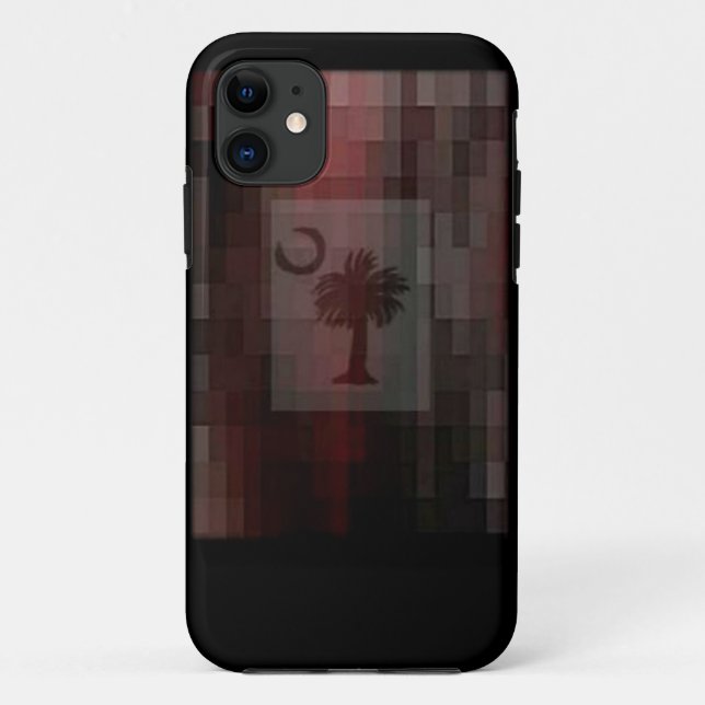 Funda De Case-Mate Para iPhone Gamecock Palm-Design 2 (Reverso)