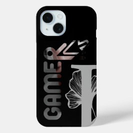 Funda Para iPhone 15 GAMER iPhone Cases Tendencia Resumen Polvo Negro