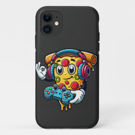 Funda Para iPhone 11 Gamer Pizza Video Gaming Food iPhone 11 Funda